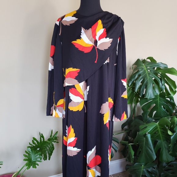 Vtg 1960s "Classic Lady by Constantine" Maxi Dress - Picture 7 of 8